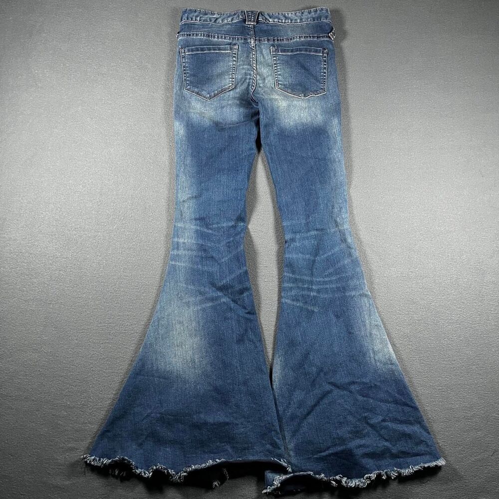 Free-people Women's Blue and Navy Jeans - Picture 2 of 5